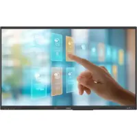 Philips 65BDL4252E - 65" Diagonal klass E-Line LED-bakgrundsbelyst LCD-skärm - interaktiv digital skyltning - med pekskärm (multitouch) - Android -...