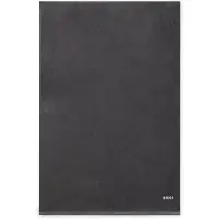 BOSS Cotton bath sheet with contrast embroidered logo