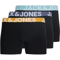 Jack & Jones Boxershorts 'JACCONOR' duvblå / mint / orange / svart