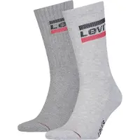 Levi's Strumpor - 2-pack - Regular Fit - Grey Combo - - 43/46 - Strumpor