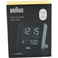 Braun BC09B-DCF Väckarklocka Svart Larmtider 1 Tvåradig