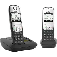 Gigaset A690A Duo trådlös telefon med telefonsvarare