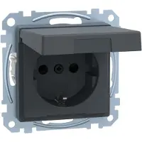 Merten Kontaktskydd System M Antracit MEG2314-0414 1 st