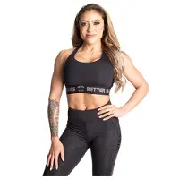 Better Bodies Classic Sports Bra, Black