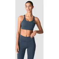 ICANIWILL Nimble Sports Bra, Dark Dusty Blue