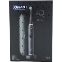 Oral-B eltandborste iO9-serien | laddningsbar | för vuxna | 1 borsthuvud ingår | 7 borstlägen | svart special edition