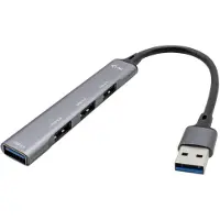 I-Tec U3HUBMETALMINI4 USB-hubb 4 Port USB-A USB 3.0 5 GBit/s Flerfärgad USB 3.0 Metal HUB 4 Port passive