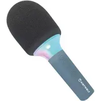 KIDYWOLF Kidywolf mikrofon Bluetooth med ljus ljusblå