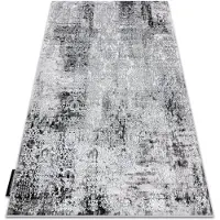 Rugsx Modern DE LUXE matta 2081 Ornament vintage - structural kräm / grå 120x170 cm