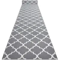 Rugsx Löpare anti-halk TRELLIS grå 100 cm 30352 100x270 cm