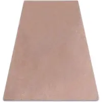 Rugsx Modern tvättmatta POSH shaggy, plysch, mycket tjock halkskydd rosa 80x150 cm
