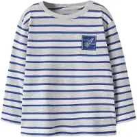 Name it T-shirt 'NMMKristian' marinblå / gråmelerad