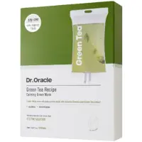 Dr.Oracle Dr. Oracle Grönt Te Lugnande Arkmask – 10-pack Lugnande Ansiktsmasker