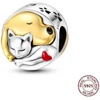 FOXANRY Jewelry Passar Pandora Original Armband Sterling Kameleon Stjärna Måne Berlocker Sköldpadda Blå Ögon Pärlor DIY Smycken Halloween Gåva