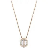 Swarovski Favor Åttkantig Kristallhänge Halsband Damhalsband Roséguld 5226274 Box (Random Color)