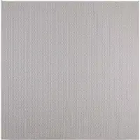 vidaXL Områdesmattor Fyrkantig LUGO Kräm 200 x 200 cm Polyester