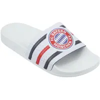 Adidas Bayern München Badtofflor Trefoil - Vit/Better Scarlet/Natt Indigo - , storlek 43