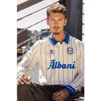 Hummel Odense Boldklub Tränings T-Shirt Pre Match - Vit Barn Långärmad - , storlek 140 cm