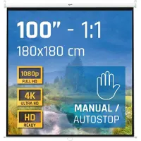 Iggual Wall Screen iggual PSIMS180 (180 x 180 cm)