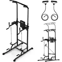 Zipro Uplift multifunktionell träningsstation för pull-ups och dips med höjdjustering