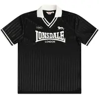 Lonsdale Trikå 'Footdee' svart / vit