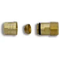 Roth Övergång 10,5 mm rör x 1/2 nippel Övergång 10,5 mm x ½ nippel