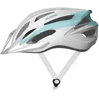 Alpina sport Cykelhjälm Alpina MTB17 vit & ljusblå 54-58