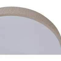 LINDBY LED taklampa Zylo , dimbar, Creme / bärnsten, Vardagsrum / matsal, Syntetmaterial, LED-taklampa