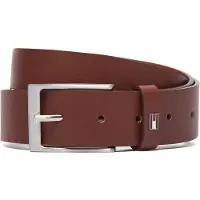 Tommy Hilfiger Rectangular Buckle Adjustable Leather Belt