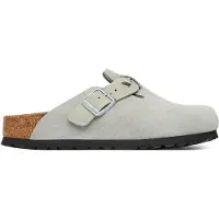 Birkenstock Pantolette 'Boston' pastellgrön