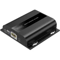 Digitus DS-55352 HDMI, HDMI -ingång, USB, USB-A, USB 1.1, RJ45, Micro USB HDMI-mottagare via nätverkskabel RJ45 200 m
