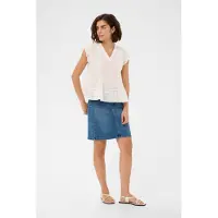 Kaffe Blus 'Valerie' vit