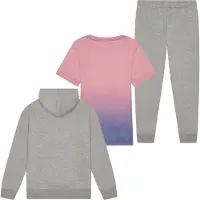 Hype Flickor 3-delarsset Genesis - Topp, Träningsbyxor & Hoodie Multi 7-14 år