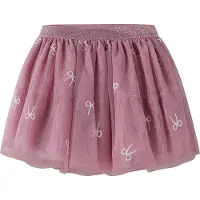 Name it Kjol - NmfKira - Lilas/Antique White - - 6 år (116) - Kjol