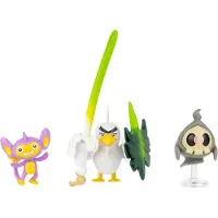 Pokémon Battle Figure 3 - PK - Duskull, Aipom, Sirfetch’d
