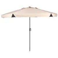 Aktive 62338 Uv50 Ø Stor Tippbar Sexkantig Vindtät Trädgårdsparasoll 230 Cm