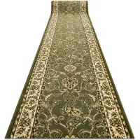 Rugsx Löpare BCF MORAD Klasyk Klassisk olivgrön 120 cm 120x1250 cm