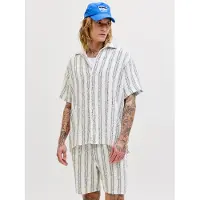 Jack & Jones Coba Striped Resort Kortärmad Skjorta
