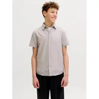 Jack & jones Junior Skjorta 'JJEBreeze' greige
