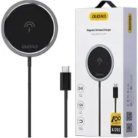 Dudao A12XS MagSafe-laddare 15W svart
