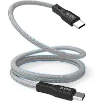 SBS magnetisk USB-C till USB-C-kabel 60W 1m grå