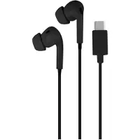Puro PUIPHF31USBCBLK, Sladdansluten, Samtal/musik, 11g, Headset, Svart