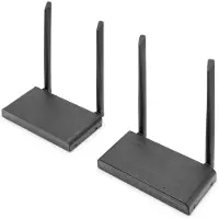 Digitus - Sändare och mottagare - förlängare för tangentbord/video/mus - Wi-Fi 5, 802.11b/g/n - upp till 150 m