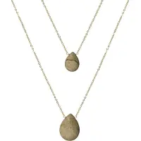 Luxenter Abelia-halsband i 18 karat gult guld