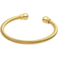 Luxenter Bracelet críochnaithe in ór buí 18k - Muha