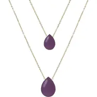 Luxenter Abelia-halsband i 18 karat gult guld