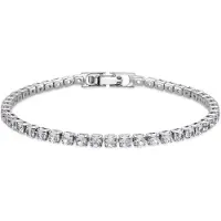 Luxenter Bracelet i Brilliant Miotal Alloy agus Zirconia Róidiam Finish - Newyn