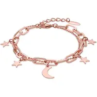 Luxenter Bracelet críochnaithe i 18k ardaigh ór - Darkle
