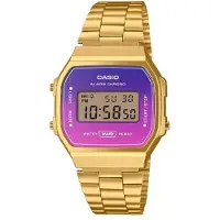 Casio Herr VINTAGE Serie Klocka A168WERG-2A A168WERG-2A Multicolor Watch Dial beige