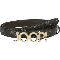 JOOP! Bälte mörkbrun / guld